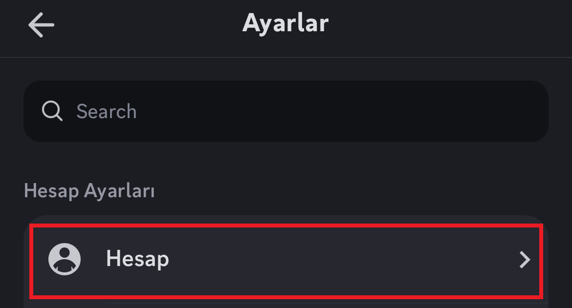 discord hesap silme