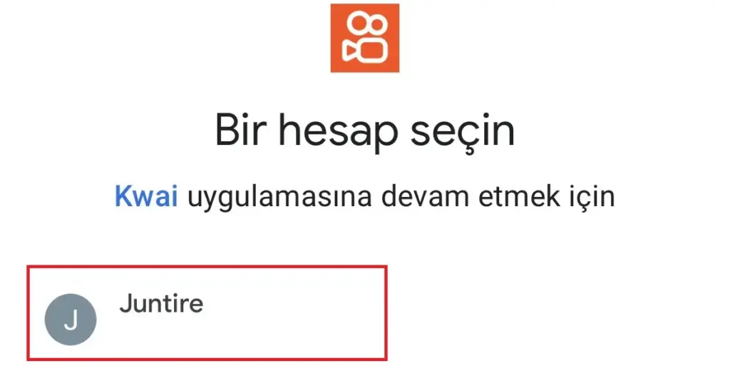 kwai hesap silme
