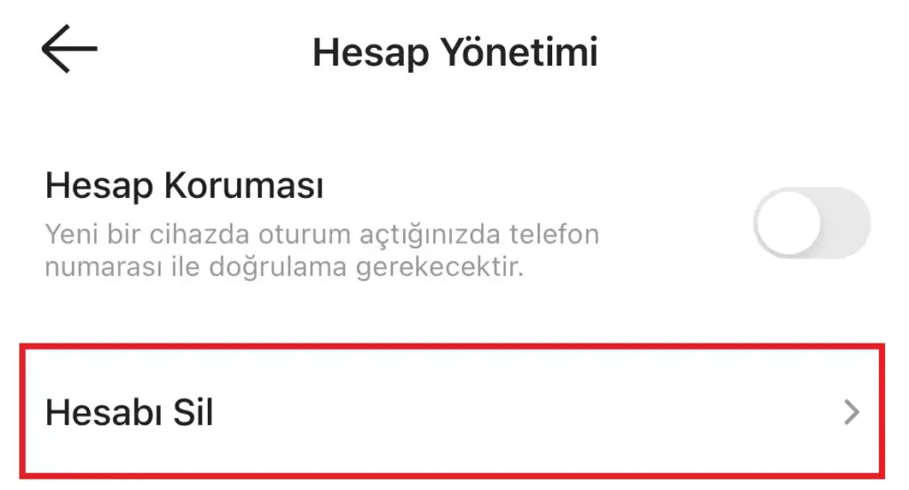 kwai hesap silme