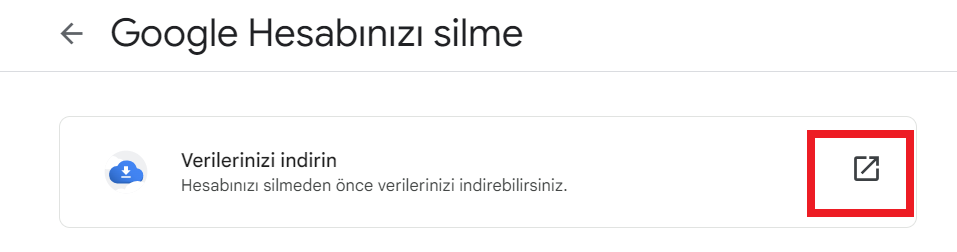 gmail hesap silme
