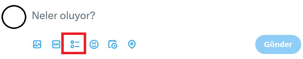 twitter anket nasıl yapılır