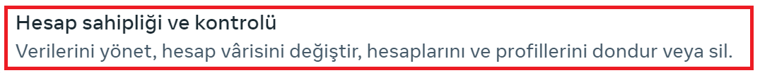 Facebook Hesap Silme