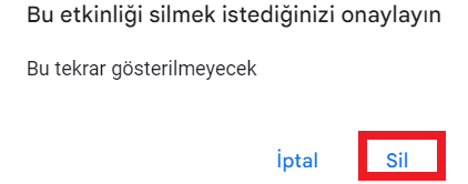 Google Arama Geçmişi Silme Nasıl Yapılır?
