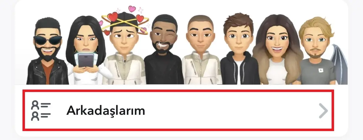 Snapchatte Kaç Arkadaşım Var?