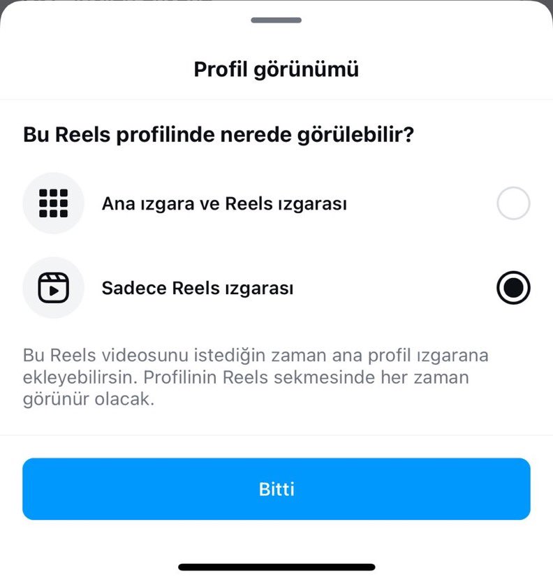 Instagram Profilinizde Reels Nerede Gözükecek 