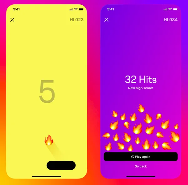Instagram'a Yeni Sticker'lar ile Emoji Pong Oyunu Geri Döndü!