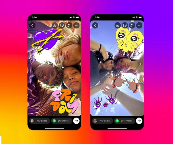 Instagram'a Yeni Sticker'lar ile Emoji Pong Oyunu Geri Döndü!
