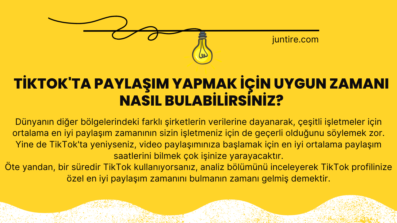 Tiktok Paylaşım Vakitleri Nasıl Bulunur?