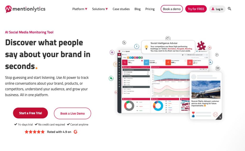 Mentionlytics Analiz Aracı