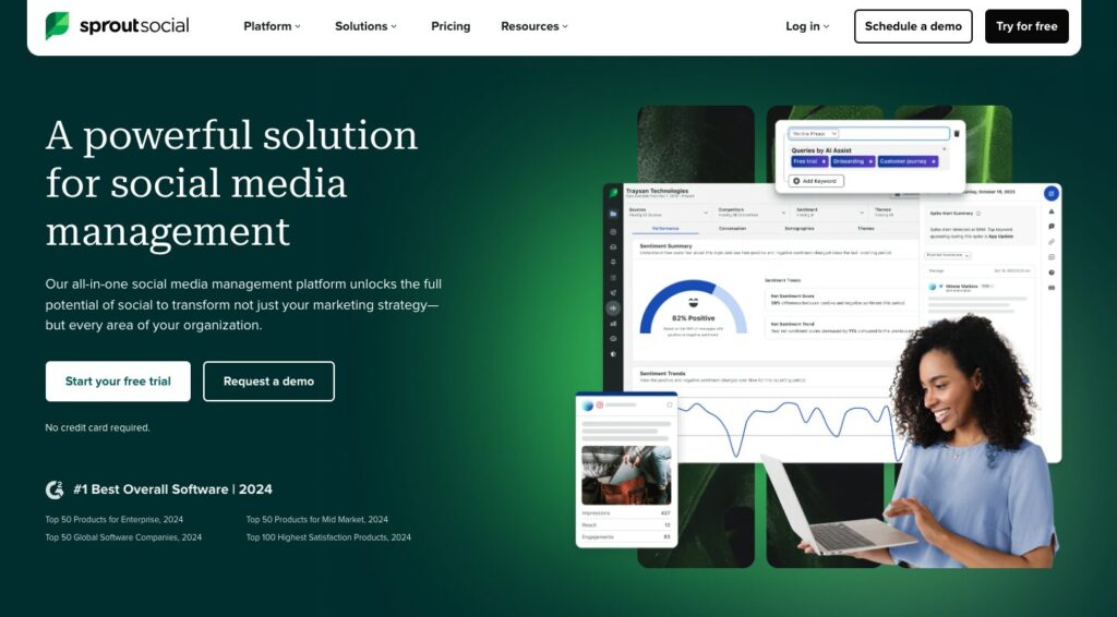 Sprout Social Medya Analiz Aracı 