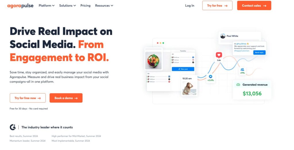 Agorapulse Sosyal Medya Analiz Aracı 
