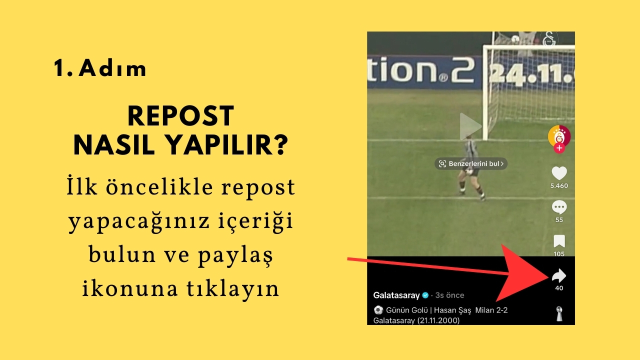 "Paylaş" Simgesine Dokunun: Sağ tarafta bulunan ok şeklindeki "Paylaş" simgesine dokunun.