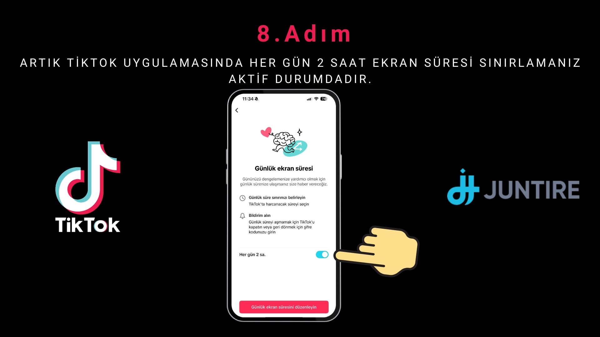 TikTok Ekran Süresi Yönetimi: Kendinize Nasıl Sınır Koyarsınız?